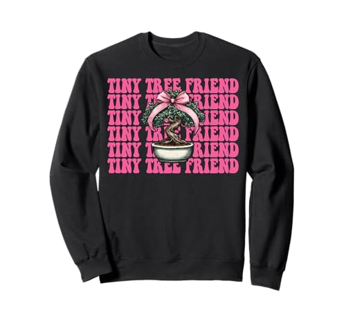 Lustiger Bonsai, Japanisches Zen, Mädchen, Mutter, Kokette, Kleiner Baumfreund Sweatshirt von Womens Pink Coquette Bow Bonsai Tree Zen Gifts