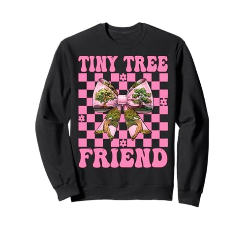Lustiger Bonsai, Japanisches Zen, Mädchen, Mutter, Kokette, Kleiner Baumfreund Sweatshirt von Womens Pink Coquette Bow Bonsai Tree Zen Gifts