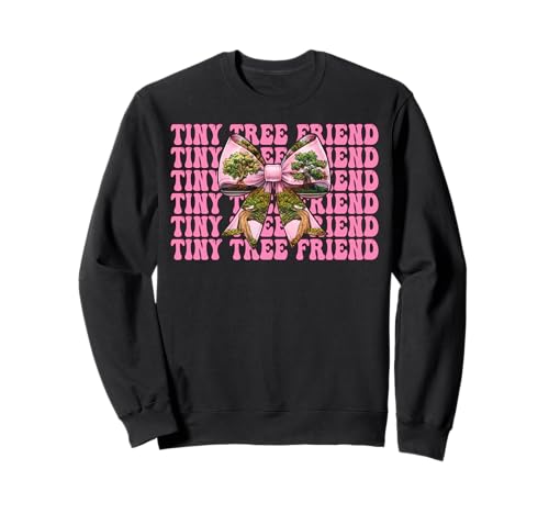 Lustiger Bonsai, Japanisches Zen, Mädchen, Mutter, Kokette, Kleiner Baumfreund Sweatshirt von Womens Pink Coquette Bow Bonsai Tree Zen Gifts
