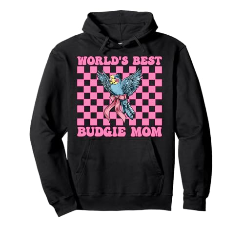 World's Best Wellensittich Mama Wellensittich Papagei Muttertag Pullover Hoodie World's Best Wellensittich Mama Wellensittich Papagei Muttertag Pullover Hoodie von Womens Pink Coquette Bow Budgie Budgerigar Gifts