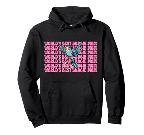 World's Best Wellensittich Mama Wellensittich Papagei Muttertag Pullover Hoodie World's Best Wellensittich Mama Wellensittich Papagei Muttertag Pullover Hoodie von Womens Pink Coquette Bow Budgie Budgerigar Gifts