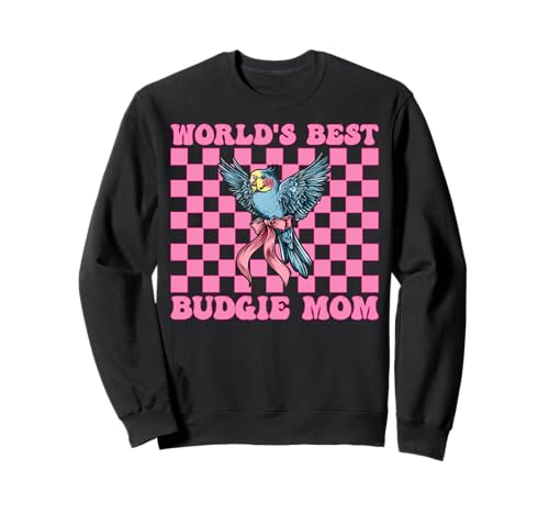 World's Best Wellensittich Mama Wellensittich Papagei Muttertag Sweatshirt World's Best Wellensittich Mama Wellensittich Papagei Muttertag Sweatshirt von Womens Pink Coquette Bow Budgie Budgerigar Gifts
