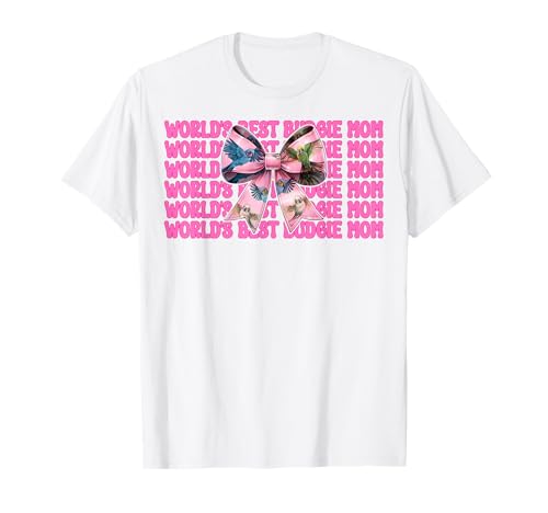 World's Best Wellensittich Mama Wellensittich Papagei Muttertag T-Shirt World's Best Wellensittich Mama Wellensittich Papagei Muttertag T-Shirt von Womens Pink Coquette Bow Budgie Budgerigar Gifts