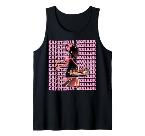 Cafeteria Worker Lunch Lady Girl Kokette Schleife Rosa Schleife Tank Top Cafeteria Worker Lunch Lady Girl Kokette Schleife Rosa Schleife Tank Top von Womens Pink Coquette Bow Cafeteria Worker Gifts