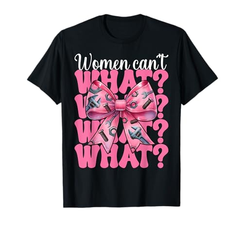 Auto Mechaniker Mädchen Garagenschlüssel Mama Frauen Can't What T-Shirt Auto Mechaniker Mädchen Garagenschlüssel Mama Frauen Can't What T-Shirt von Womens Pink Coquette Bow Car Mechanic Garage Gifts