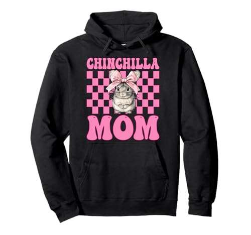 Chinchilla Mom Mama Muttertag Rosa Kokette Schleife Pullover Hoodie Chinchilla Mom Mama Muttertag Rosa Kokette Schleife Pullover Hoodie von Womens Pink Coquette Bow Chinchilla Pet Gifts