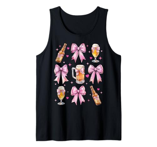 Craft Beer Brewer Brewery Homebrew IPA Coquette Bow Mama für Mädchen Tank Top von Womens Pink Coquette Bow Craft Beer Brewer Gifts