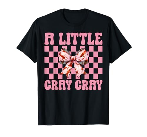 A Little Cray Crayfish Crayfish Girl Mama Kokette Bogen T-Shirt von Womens Pink Coquette Bow Crawfish Crayfish Gifts