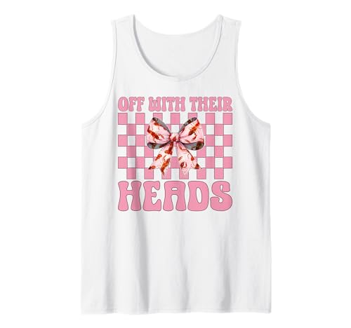 Ab mit ihren Köpfen, Langusten, Krebse, Mädchen, Mama, Kokette, Bogen Tank Top von Womens Pink Coquette Bow Crawfish Crayfish Gifts