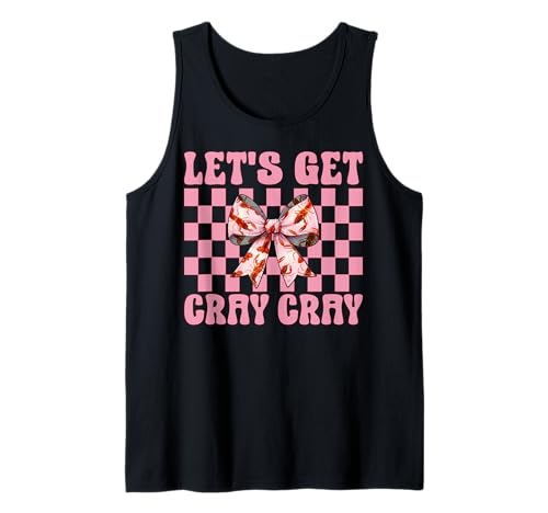Holen wir Uns Cray Crayfish Crayfish Girl Mom Coquette Bow Tank Top von Womens Pink Coquette Bow Crawfish Crayfish Gifts