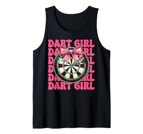 Dart Girl Darts Dartscheibe Pink Coquette Bow Tank Top Dart Girl Darts Dartscheibe Pink Coquette Bow Tank Top von Womens Pink Coquette Bow Darts Dartboard Gifts