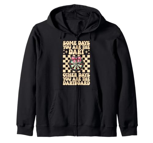 Some Days You Are The Dart Dartscheibe Dart Girl Mom Kapuzenjacke Some Days You Are The Dart Dartscheibe Dart Girl Mom Kapuzenjacke von Womens Pink Coquette Bow Darts Dartboard Gifts