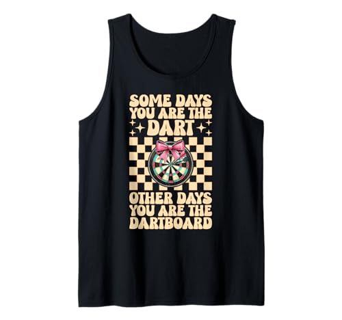 Some Days You Are The Dart Dartscheibe Dart Girl Mom Tank Top Some Days You Are The Dart Dartscheibe Dart Girl Mom Tank Top von Womens Pink Coquette Bow Darts Dartboard Gifts
