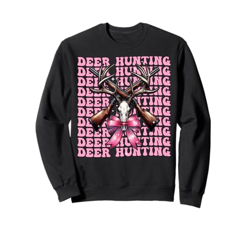 Deer Hunter Dekoband für Mädchen, Kokettenschleife, Rosa Sweatshirt Deer Hunter Dekoband für Mädchen, Kokettenschleife, Rosa Sweatshirt von Womens Pink Coquette Bow Deer Hunter Hunting Gifts