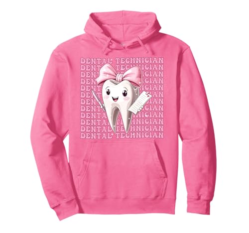 Dentalhygienikerin Zahnarzthelferin Zahnarzt Mädchen Kokette Bogen Pullover Hoodie Dentalhygienikerin Zahnarzthelferin Zahnarzt Mädchen Kokette Bogen Pullover Hoodie von Womens Pink Coquette Bow Dental Hygienist Gifts