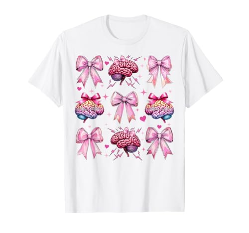 Kokette Schleife Epilepsie Bewusstsein Mädchen Mutter Muttertag T-Shirt Kokette Schleife Epilepsie Bewusstsein Mädchen Mutter Muttertag T-Shirt von Womens Pink Coquette Bow Epilepsy Awareness Gifts