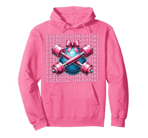 Übungstherapeutin für Mädchen, Kokette Schleife, Rosa Pullover Hoodie Übungstherapeutin für Mädchen, Kokette Schleife, Rosa Pullover Hoodie von Womens Pink Coquette Bow Exercise Therapist Gifts