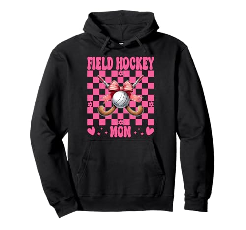 Feldhockey Mom Mama Muttertag Rosa Kokette Schleife Pullover Hoodie Feldhockey Mom Mama Muttertag Rosa Kokette Schleife Pullover Hoodie von Womens Pink Coquette Bow Field Hockey Player Gifts