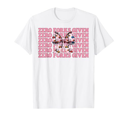 Zero Forks Given Gabelstapler Bediener Gabelstapler Fahrer Mädchen Mama T-Shirt von Womens Pink Coquette Bow Forklift Operator Gifts