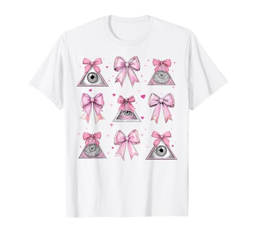 Freimaurer Freimaurer Mädchen Kokette Schleife Rosa Mama T-Shirt von Womens Pink Coquette Bow Freemason Masonic Gifts
