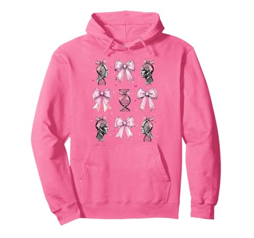 Genealogie DNA Familiengeschichte Ancestry Girl Kokette Bogen Mama Pullover Hoodie von Womens Pink Coquette Bow Genealogy Dna Gifts