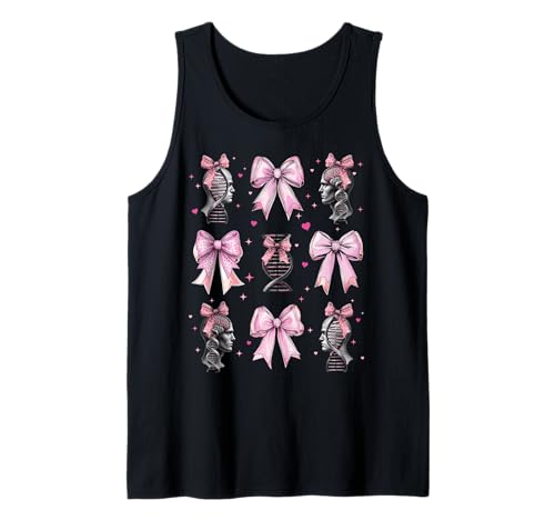 Genealogie DNA Familiengeschichte Ancestry Girl Kokette Bogen Mama Tank Top Genealogie DNA Familiengeschichte Ancestry Girl Kokette Bogen Mama Tank Top von Womens Pink Coquette Bow Genealogy Dna Gifts
