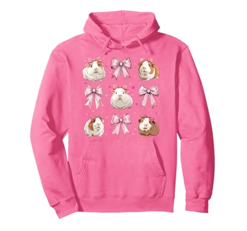 Meerschweinchen-Haustier-Mädchen Kokette Schleife Rosa Mama Pullover Hoodie Meerschweinchen-Haustier-Mädchen Kokette Schleife Rosa Mama Pullover Hoodie von Womens Pink Coquette Bow Guinea Pig Pet Gifts