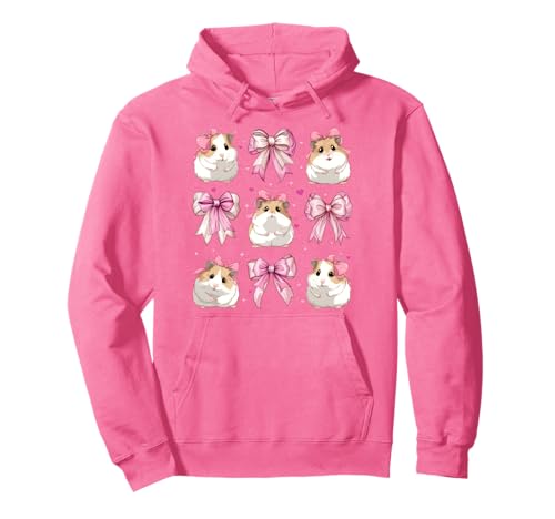 Hamster Hammy Pet Girl Kokette Schleife Rosa Mama Pullover Hoodie Hamster Hammy Pet Girl Kokette Schleife Rosa Mama Pullover Hoodie von Womens Pink Coquette Bow Hamster Hammy Gifts