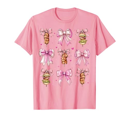 Kebab Döner Kebab Kebap Girl Kokette Schleife Rosa T-Shirt Kebab Döner Kebab Kebap Girl Kokette Schleife Rosa T-Shirt von Womens Pink Coquette Bow Kebab Döner Kebab Gifts