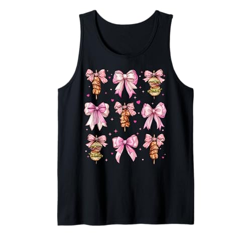 Kebab Döner Kebab Kebap Girl Kokette Schleife Rosa Tank Top Kebab Döner Kebab Kebap Girl Kokette Schleife Rosa Tank Top von Womens Pink Coquette Bow Kebab Döner Kebab Gifts