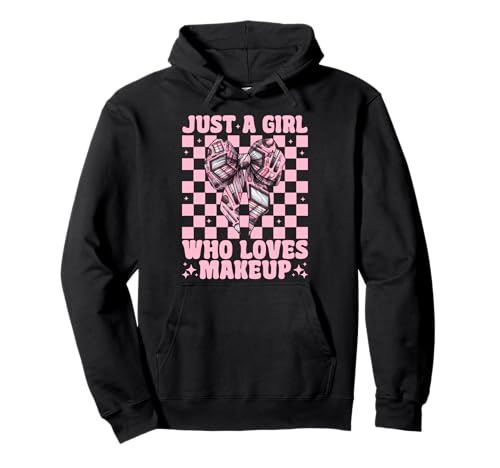 Nur EIN Mädchen, das Visagistin MUA Coquette Bow liebt Pullover Hoodie von Womens Pink Coquette Bow MUA Beautician Gifts