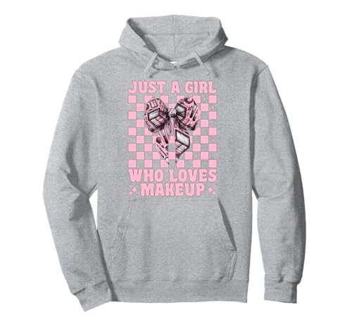 Nur EIN Mädchen, das Visagistin MUA Coquette Bow liebt Pullover Hoodie von Womens Pink Coquette Bow MUA Beautician Gifts