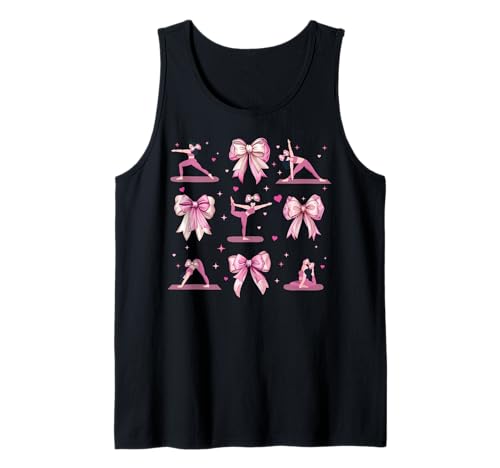Pilates Fitness Workout Mädchen Kokette Schleife Rosa Mama Tank Top Pilates Fitness Workout Mädchen Kokette Schleife Rosa Mama Tank Top von Womens Pink Coquette Bow Pilates Fitness Gifts