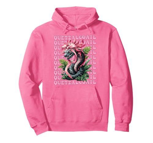 Quetzalcoatl Aztekengott Mythologie Maya Inka-Mädchen Kokette Pullover Hoodie von Womens Pink Coquette Bow Quetzalcoatl Aztec Gifts