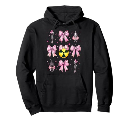 Rad Tech Radiology Radiologist Radiographin Girl Coquette Pullover Hoodie Rad Tech Radiology Radiologist Radiographin Girl Coquette Pullover Hoodie von Womens Pink Coquette Bow Rad Tech Radiology Gifts