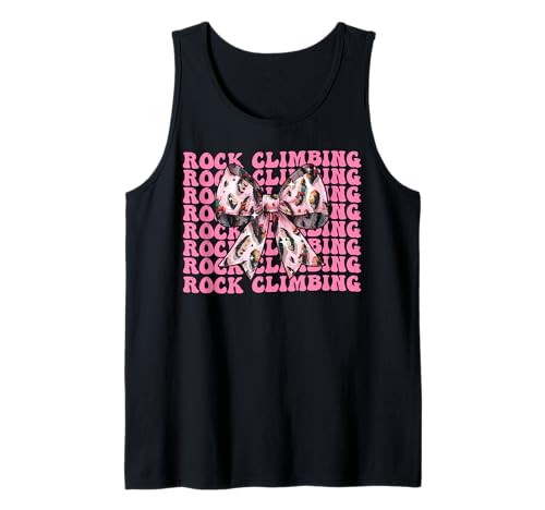 Coquette Bow Bouldern Felsklettern Boulder Climber Girl Tank Top Coquette Bow Bouldern Felsklettern Boulder Climber Girl Tank Top von Womens Pink Coquette Bow Rock Climbing Gifts