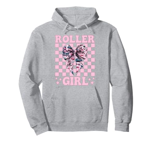 Roller Girl Rollerblades Inlineskating Pullover Hoodie Roller Girl Rollerblades Inlineskating Pullover Hoodie von Womens Pink Coquette Bow Rollerblades Gifts