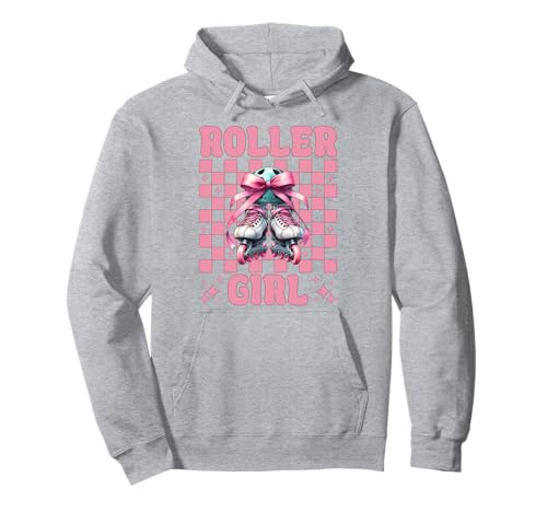 Roller Girl Rollerblades Inlineskating Pullover Hoodie Roller Girl Rollerblades Inlineskating Pullover Hoodie von Womens Pink Coquette Bow Rollerblades Gifts