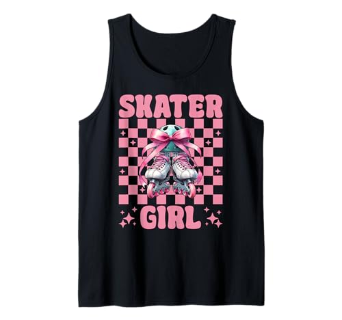Roller Girl Rollerblades Inlineskating Tank Top Roller Girl Rollerblades Inlineskating Tank Top von Womens Pink Coquette Bow Rollerblades Gifts