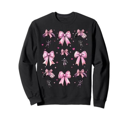 Fallschirmspringen, Fallschirmspringen, Mädchen, Kokette, Bogen, Mutter Sweatshirt Fallschirmspringen, Fallschirmspringen, Mädchen, Kokette, Bogen, Mutter Sweatshirt von Womens Pink Coquette Bow Skydiving Skydiver Gifts
