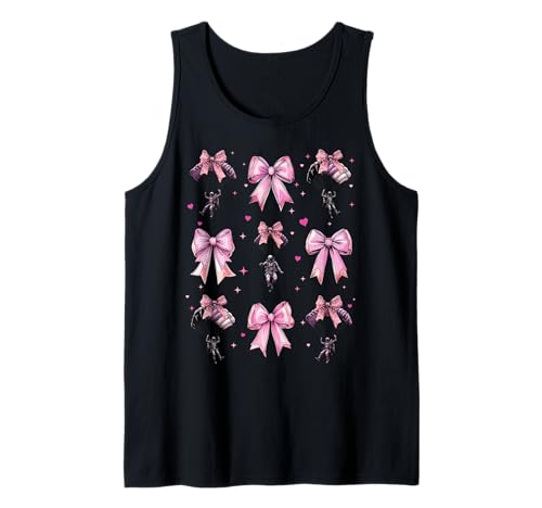 Fallschirmspringen, Fallschirmspringen, Mädchen, Kokette, Bogen, Mutter Tank Top Fallschirmspringen, Fallschirmspringen, Mädchen, Kokette, Bogen, Mutter Tank Top von Womens Pink Coquette Bow Skydiving Skydiver Gifts