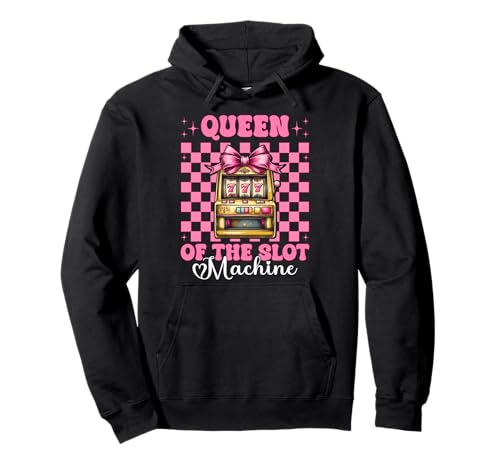 Die Königin des Spielautomaten Gambling Casino 777 Girl Mom Pullover Hoodie Die Königin des Spielautomaten Gambling Casino 777 Girl Mom Pullover Hoodie von Womens Pink Coquette Bow Slot Machine Casino Gifts