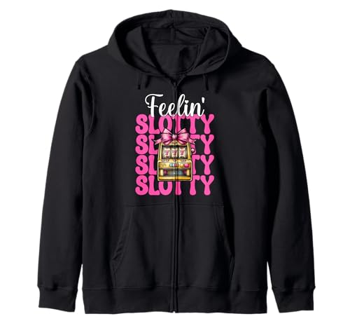 Feelin' Slotty Spielautomat Glücksspiel Casino 777 Mädchen Kapuzenjacke Feelin' Slotty Spielautomat Glücksspiel Casino 777 Mädchen Kapuzenjacke von Womens Pink Coquette Bow Slot Machine Casino Gifts