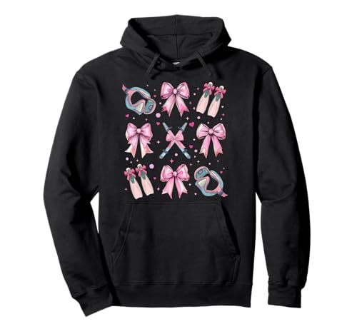 Schnorcheln Schnorchel Schnorchel Mädchen Kokette Schleife Rosa Mama Pullover Hoodie Schnorcheln Schnorchel Schnorchel Mädchen Kokette Schleife Rosa Mama Pullover Hoodie von Womens Pink Coquette Bow Snorkeling Snorkel Gifts