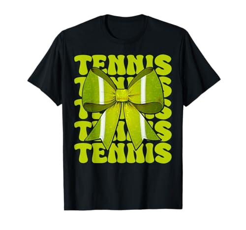 Tennis Girl Tennis Mom Mama Muttertag Rosa Kokette Schleife T-Shirt Tennis Girl Tennis Mom Mama Muttertag Rosa Kokette Schleife T-Shirt von Womens Pink Coquette Bow Tennis Player Gifts