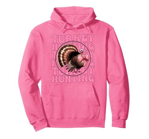 Kokette Schleife Truthahn Jagd Jäger Mädchen Mama Rosa Pullover Hoodie Kokette Schleife Truthahn Jagd Jäger Mädchen Mama Rosa Pullover Hoodie von Womens Pink Coquette Bow Turkey Hunting Gifts