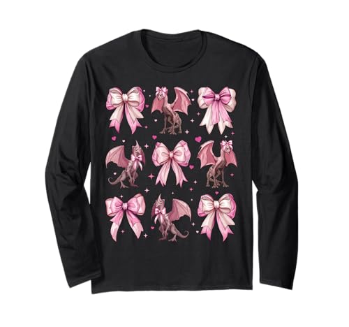 Van Meter Besucher Kryptid Kryptozoologie Mädchen Kokette Bogen Langarmshirt Van Meter Besucher Kryptid Kryptozoologie Mädchen Kokette Bogen Langarmshirt von Womens Pink Coquette Bow Van Meter Visitor Gifts