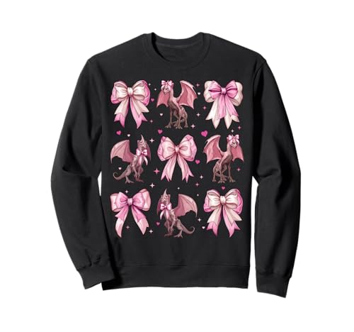 Van Meter Besucher Kryptid Kryptozoologie Mädchen Kokette Bogen Sweatshirt Van Meter Besucher Kryptid Kryptozoologie Mädchen Kokette Bogen Sweatshirt von Womens Pink Coquette Bow Van Meter Visitor Gifts