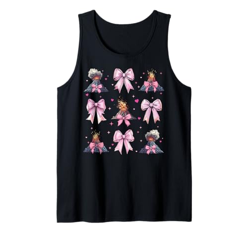 Volcano Geology Magma Lava Girl Kokette Schleife Rosa Tank Top Volcano Geology Magma Lava Girl Kokette Schleife Rosa Tank Top von Womens Pink Coquette Bow Volcano Geology Gifts