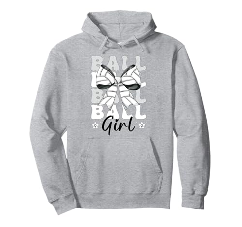 Ball Girl Volleyball Mädchen Rosa Pullover Hoodie Ball Girl Volleyball Mädchen Rosa Pullover Hoodie von Womens Pink Coquette Bow Volleyball Player Gifts